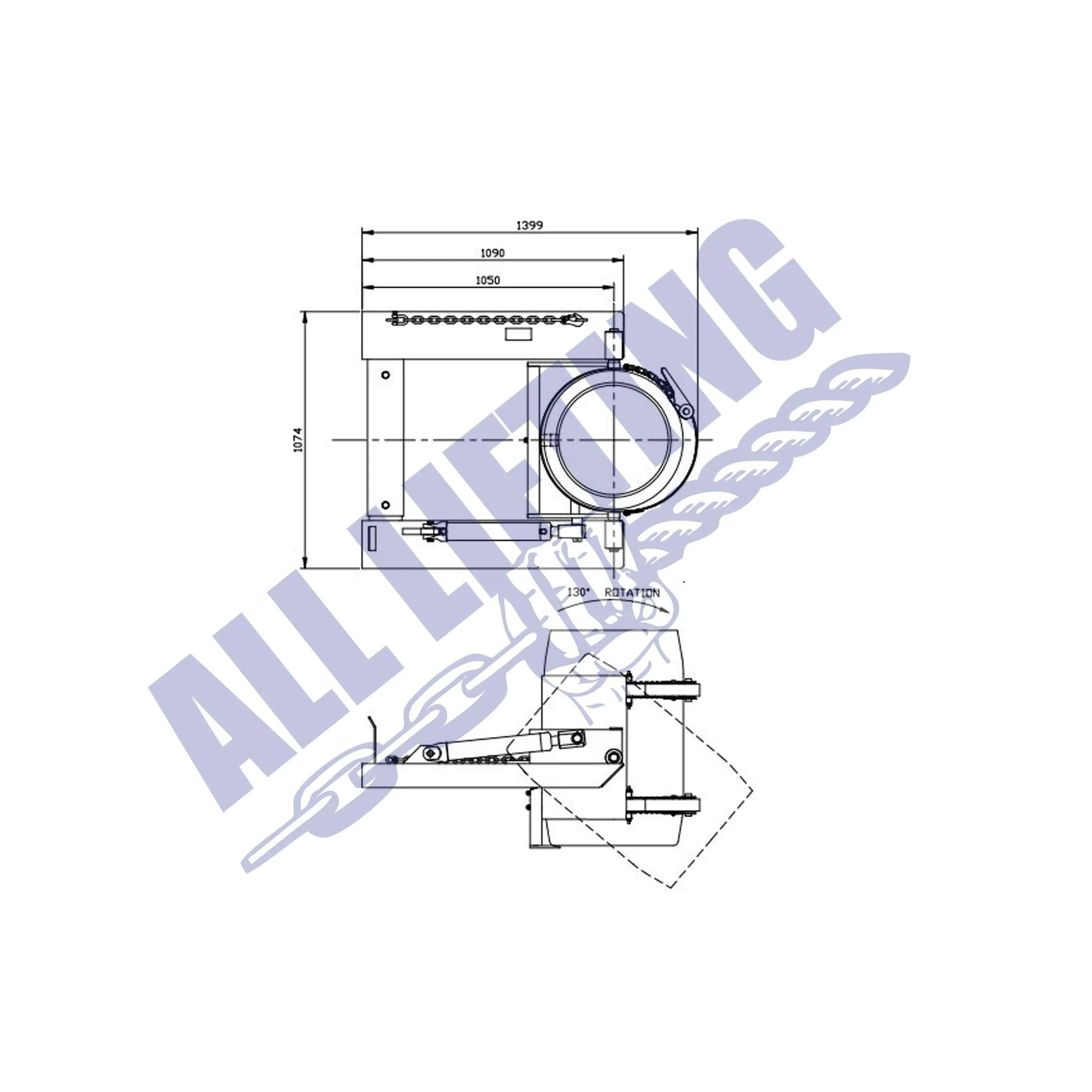 Hydraulic Drum Rotators