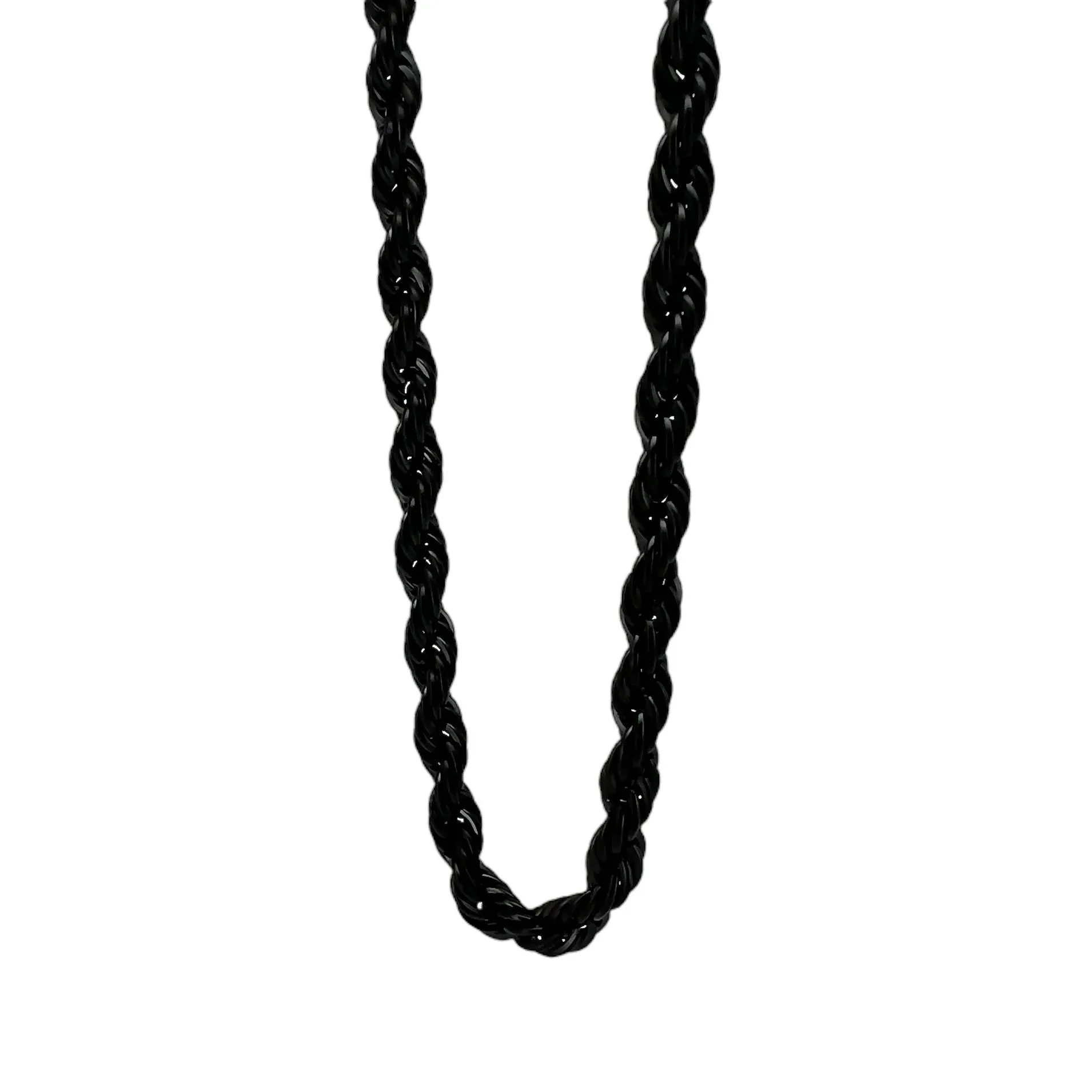 Isaiah Stainless Steel Rope Chain Necklace