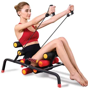 MBB EZ Squatting, Roller Massage Machine,Home Gym Equipment, 10 in 1 Exercise Machine,Ab Machine,Burn Fat All Over Your Body,Protect Your Knees. Abs and Total Body Workout,Brand and Patent Owner