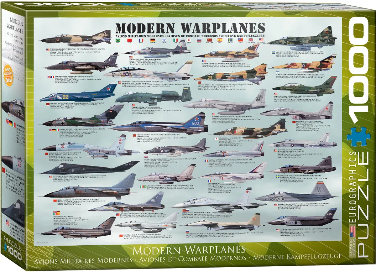 Modern Warplanes Puzzle