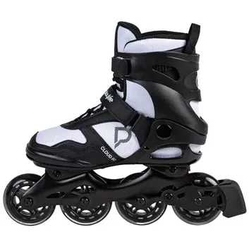 PLAYLIFE FITNESS INLINE SKATES - Cloud black/white