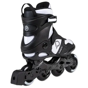 PLAYLIFE FITNESS INLINE SKATES - Cloud black/white