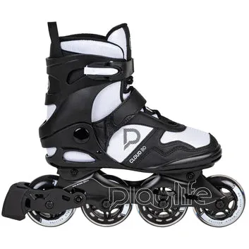 PLAYLIFE FITNESS INLINE SKATES - Cloud black/white