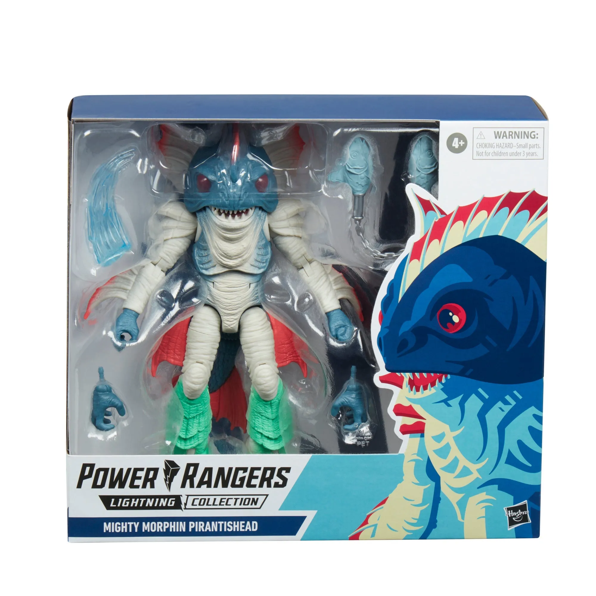 Power Rangers Lightning Collection Mighty Morphin Pirantishead Figure