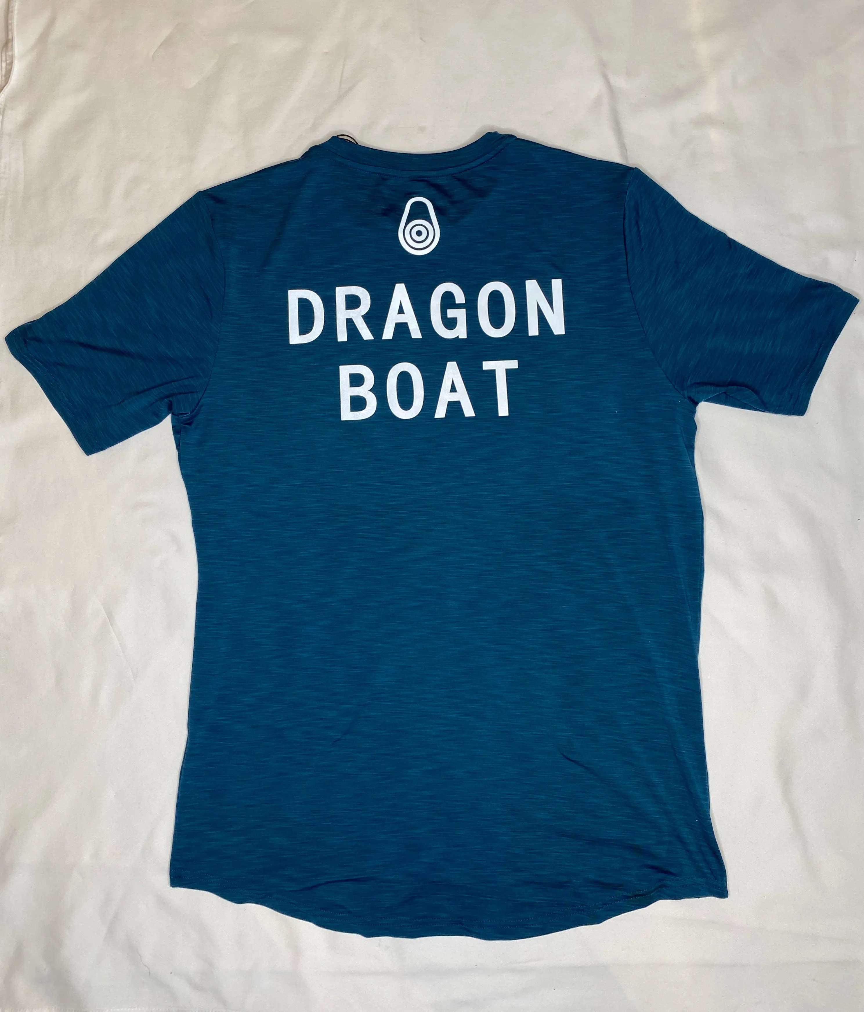 Rashguard SS Blue With RHKYC Logo-Dragon Boat