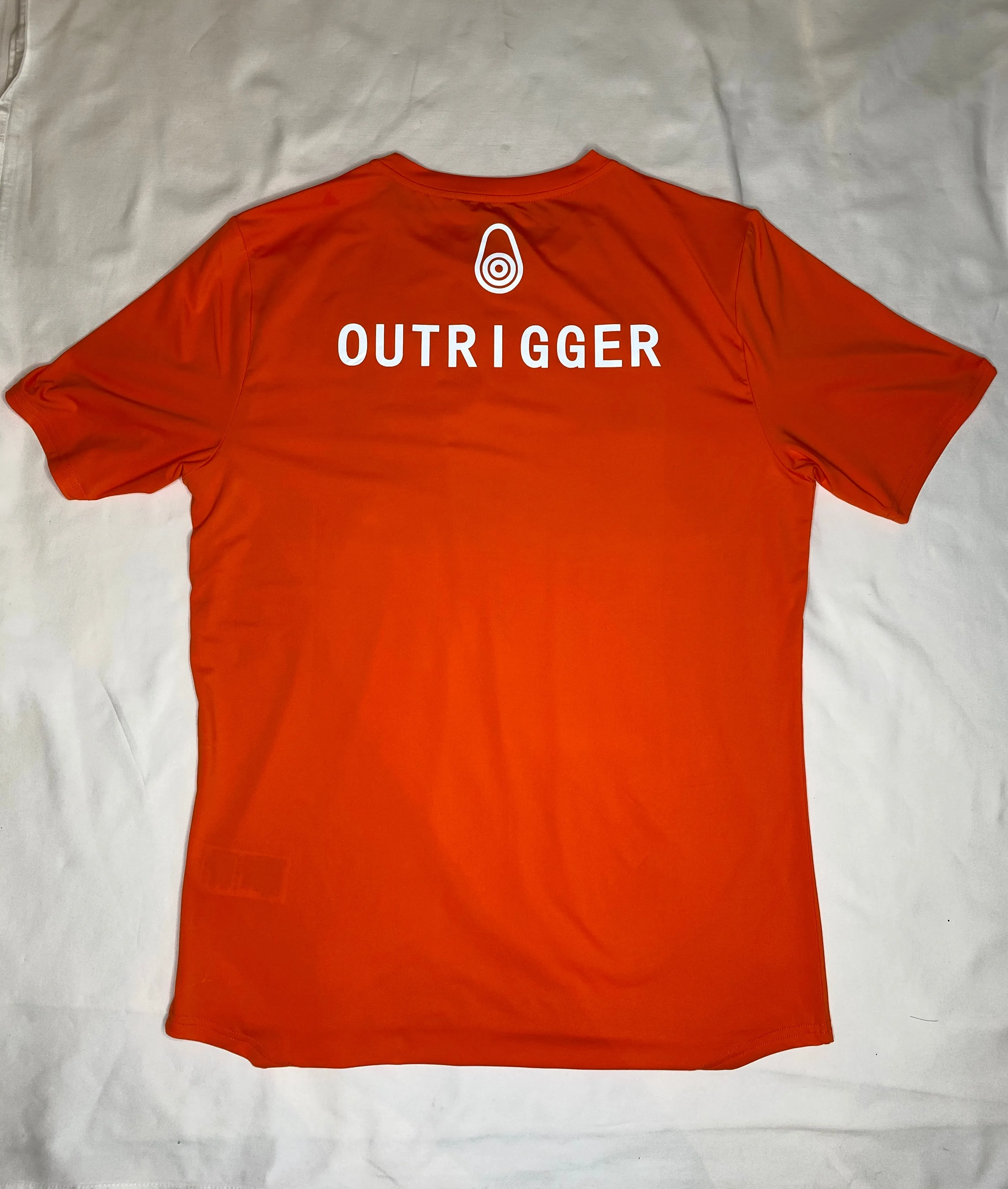 Rashguard SS Orange With RHKYC Logo-Outrigger