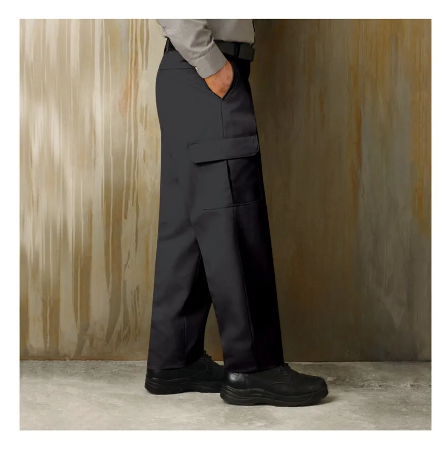 Red Kap Men's Cargo Work Pant PT88BK - Black