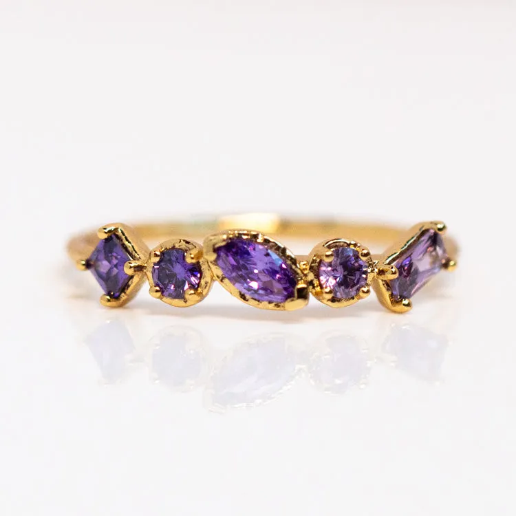 Shades of You Ombre Birthstone Ring