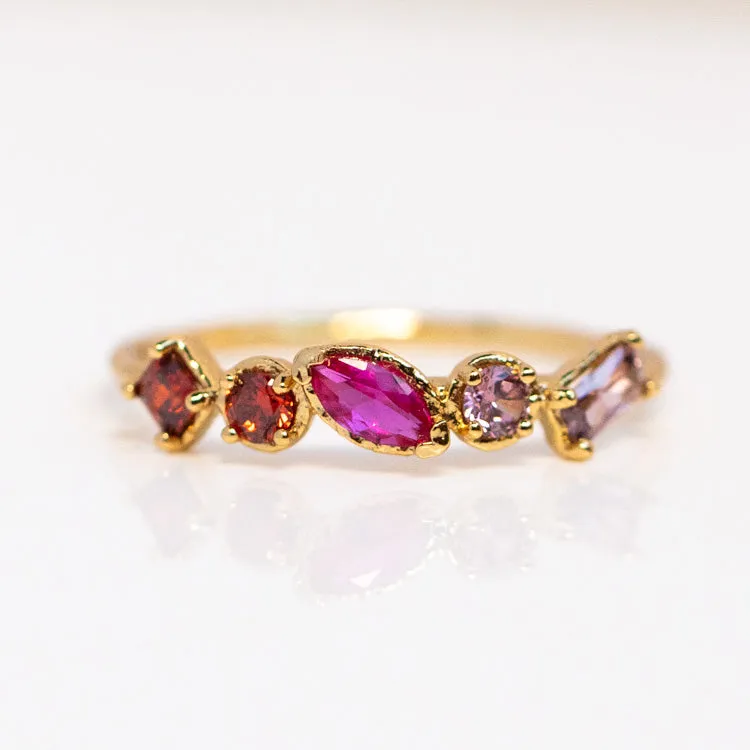 Shades of You Ombre Birthstone Ring