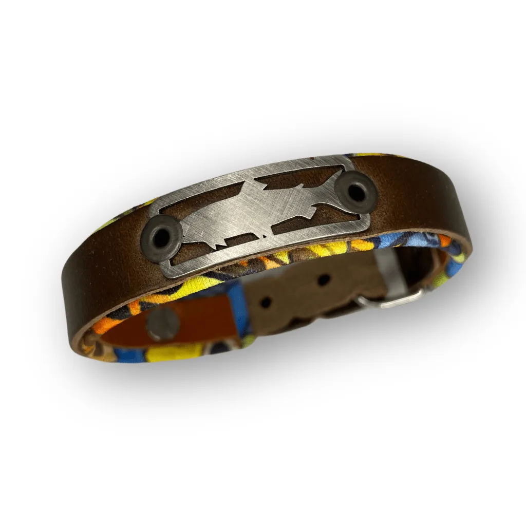 Sight Line Unbound Brown Trout Bracelet - Skinny