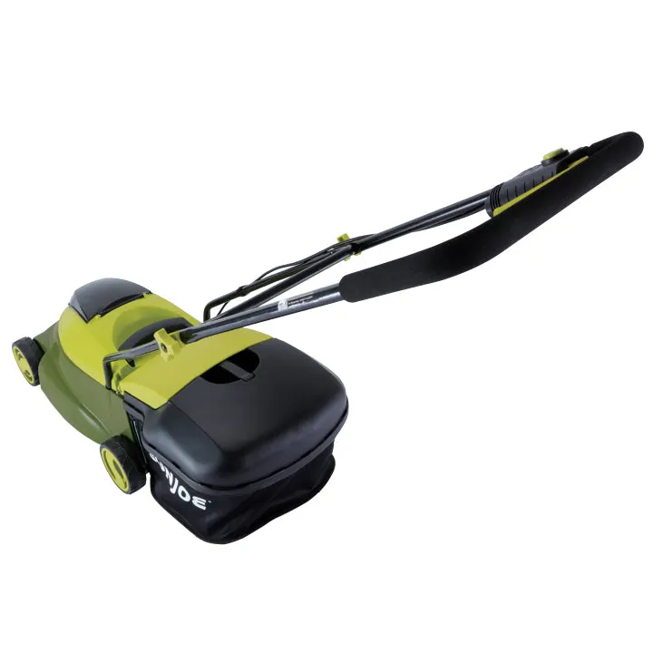 Sun Joe MJ24C-14 24-Volt* IONMAX Cordless Brushless Lawn Mower Kit | 14-inch | W/ 4.0-Ah Battery   Charger