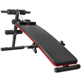 Tummy Trimmer Sit-Up Bench with Rope & Spring