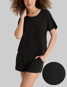 Women's Second Skin Luxe Rib Sleep Tee