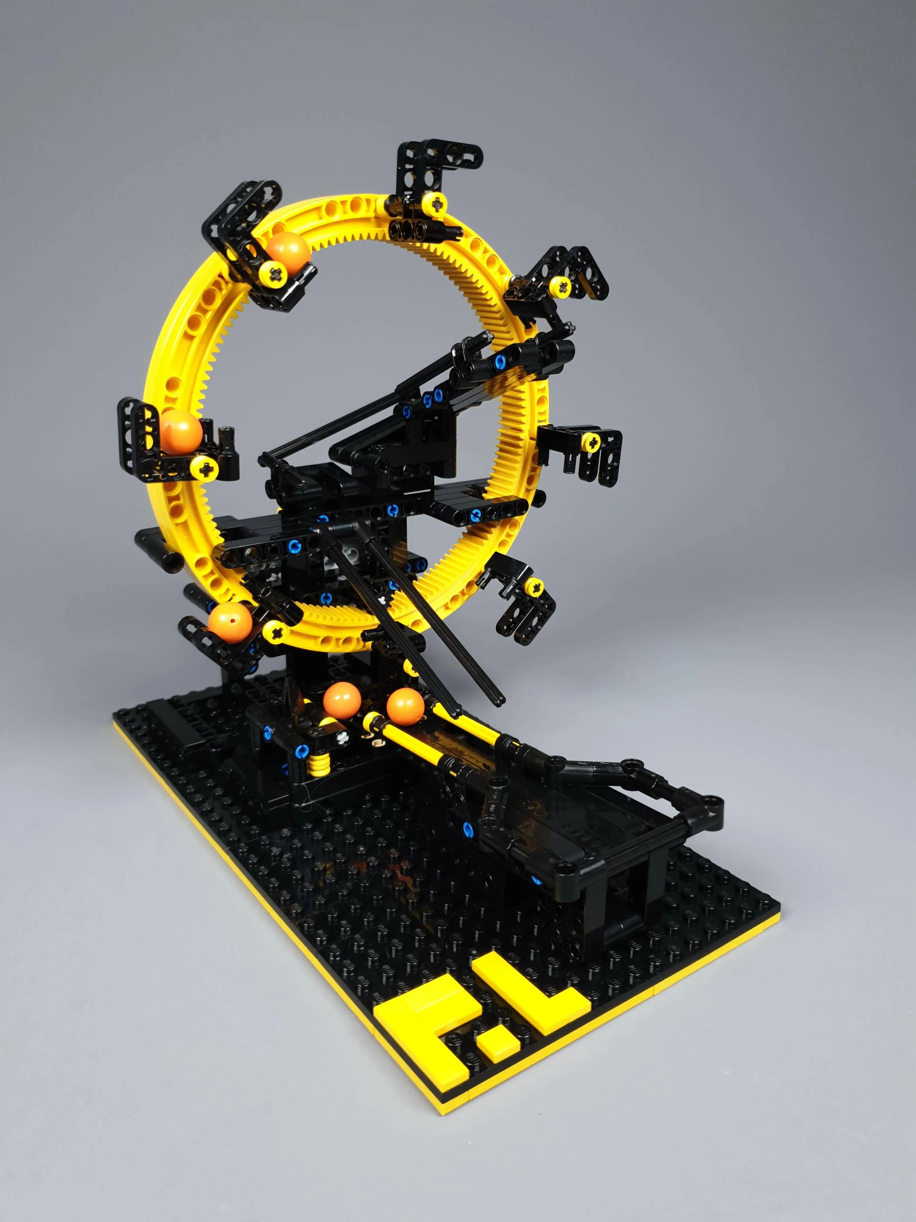 Yellow Wheel - LEGO GBC Power Loop series - #02